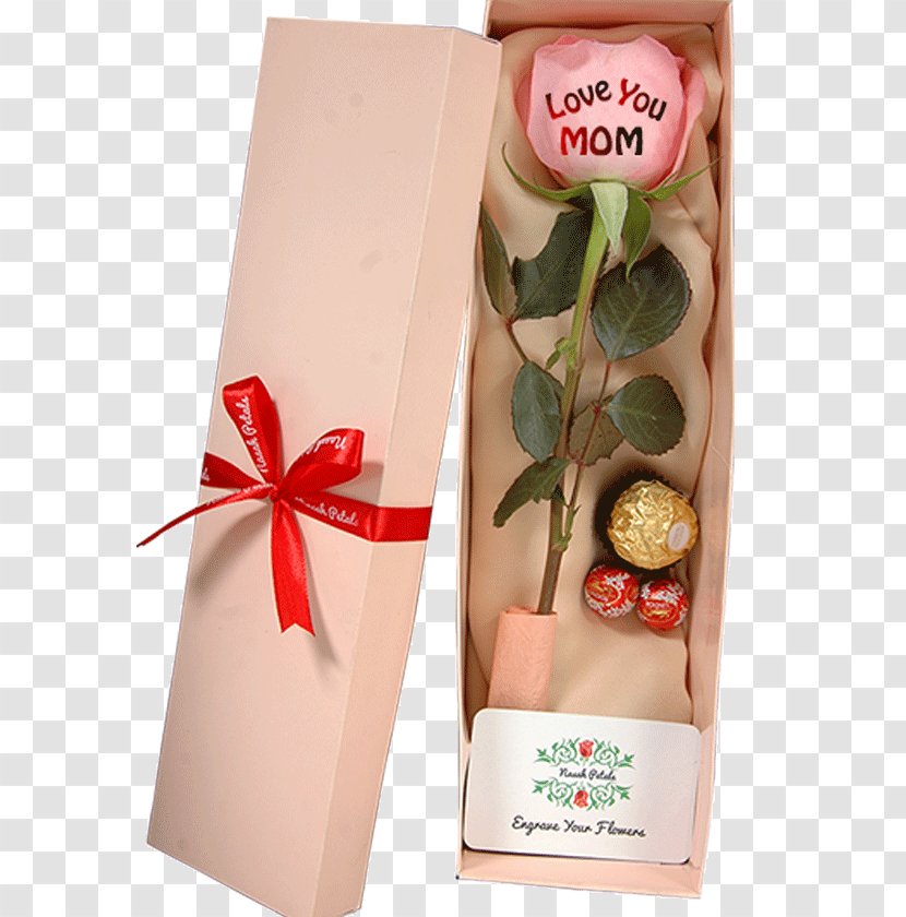 Gift Paper Box Mother's Day Rose Transparent PNG