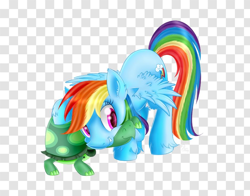 Rainbow Dash My Little Pony Horse - Toy - Soft Starlight Transparent PNG