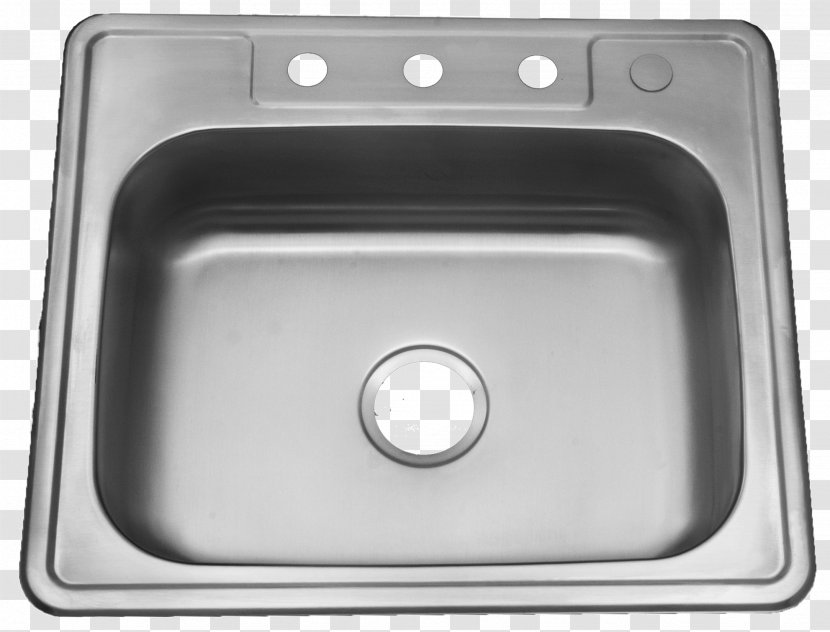 Kitchen Sink Plumbing Fixtures Stainless Steel Bathroom Transparent PNG