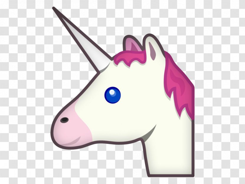Emoji Unicorn Clip Art - Pink - Unicor Transparent PNG