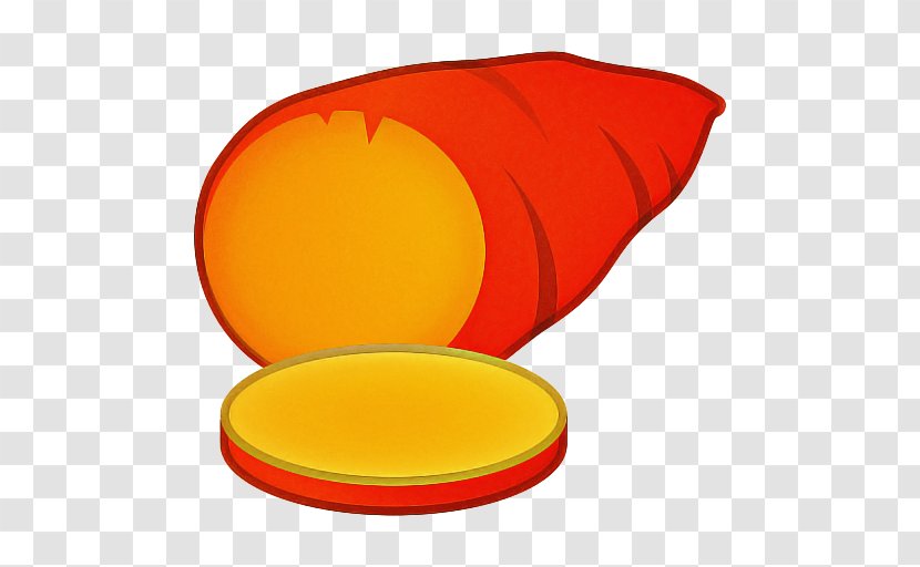 Orange Emoji - Fruit - Serveware Dishware Transparent PNG