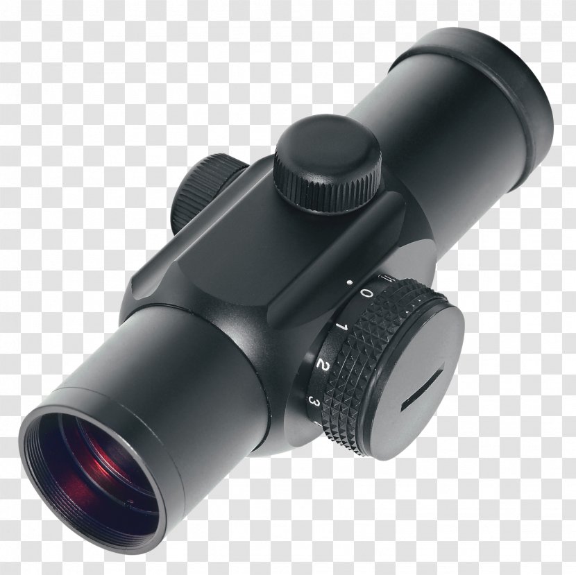 Red Dot Sight Reticle Telescopic Reflector - Frame - Sighting Telescope Transparent PNG
