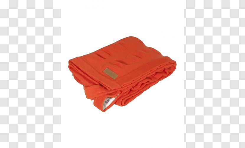 Blanket Textile Bedding Comfort Object Swaddling - Infant - Orange Candy House Transparent PNG
