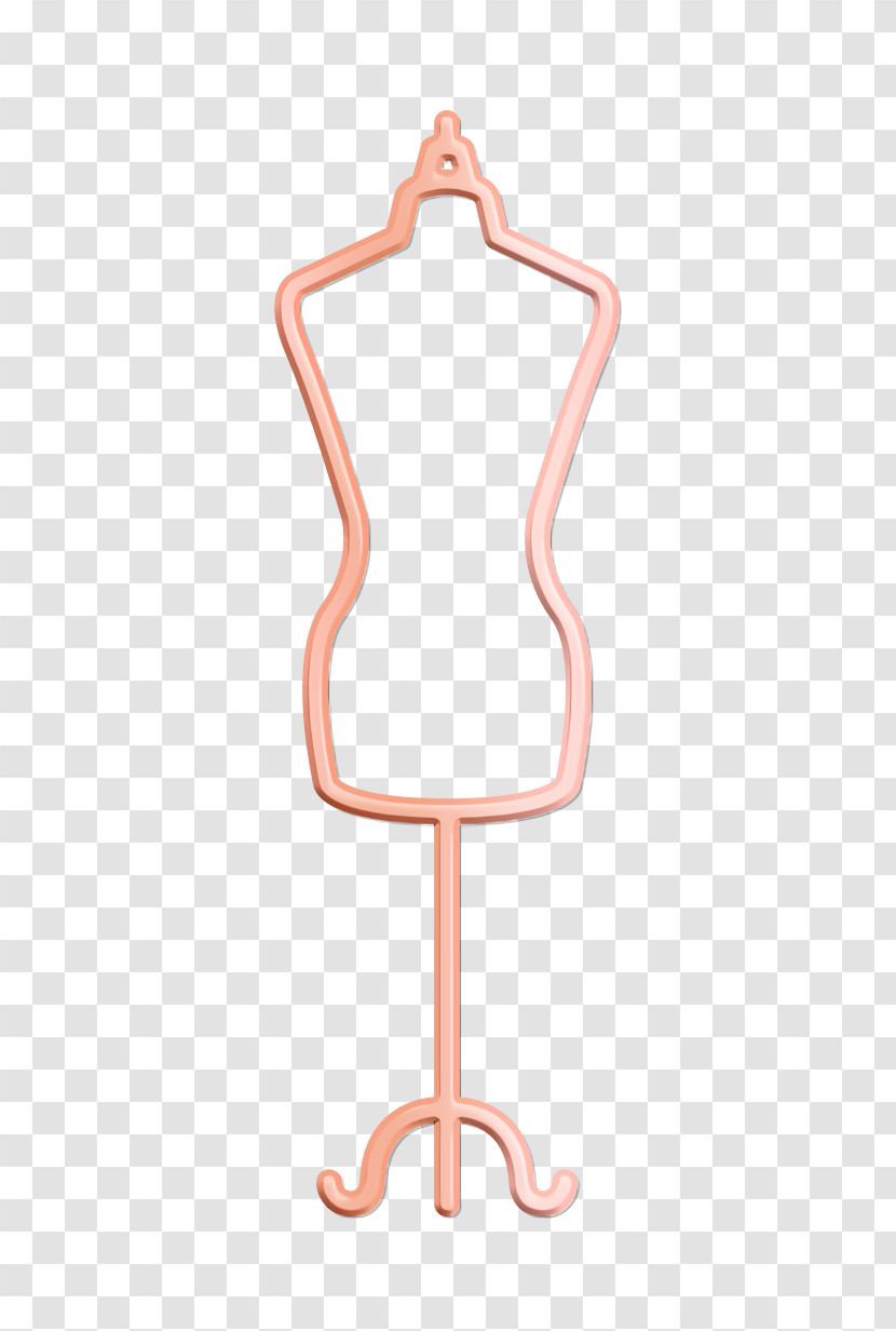Fashion Icon Beautiful Clothes Icon Mannequin Icon Transparent PNG