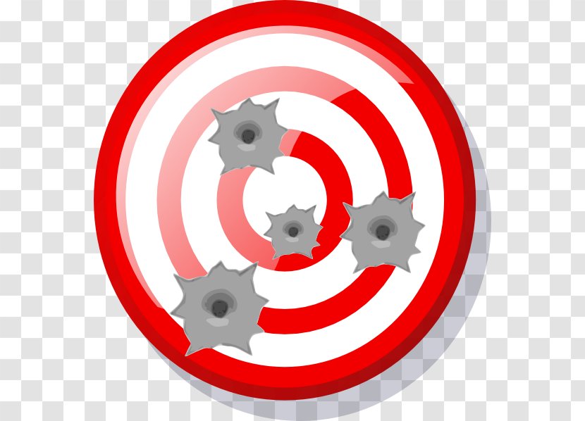 Shooting Target Bullseye Clip Art - Archery - Area Transparent PNG
