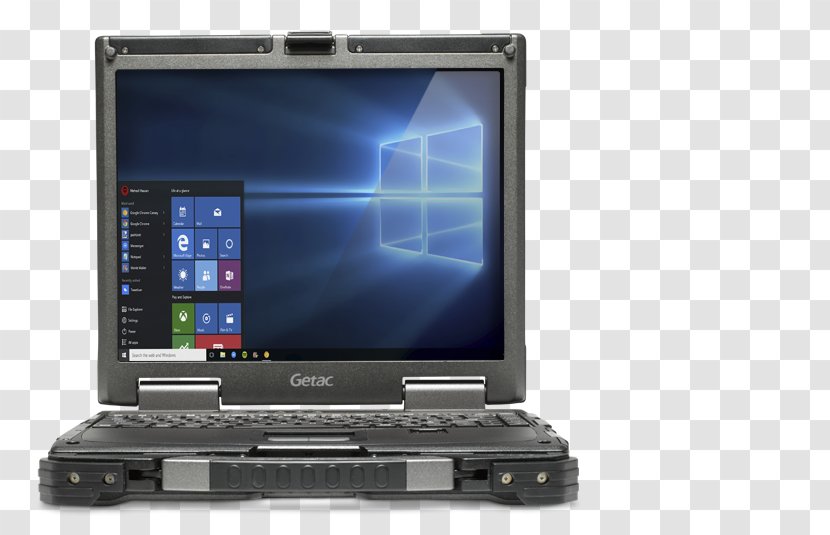 Laptop Intel Core I7 Rugged Computer Getac Transparent PNG