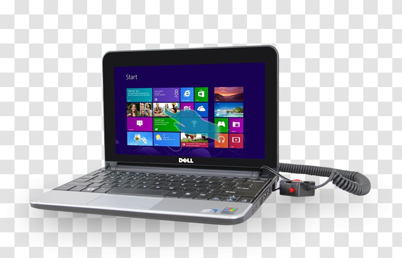 Netbook Laptop Dell Computer Hardware - Multimedia - Electronic Equipment Transparent PNG