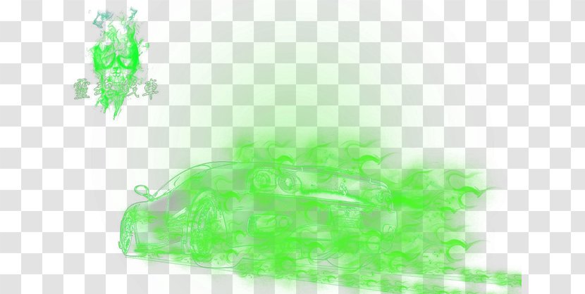 Green Pattern - Bright Automotive Transparent PNG