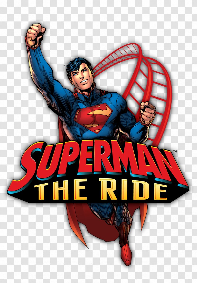 Six Flags Discovery Kingdom Superman: Ultimate Flight New England St. Louis - Great Adventure - Superman Transparent PNG