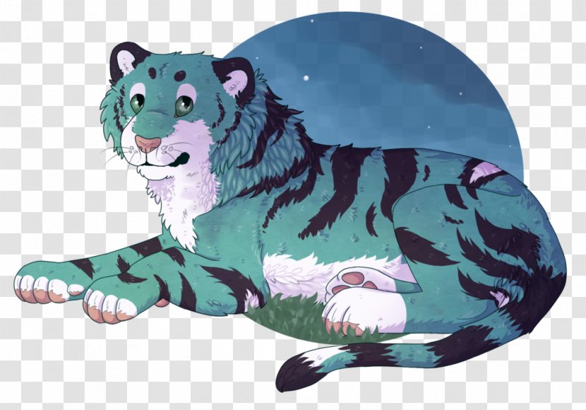 Tiger Cat Wildlife Cartoon - Organism Transparent PNG
