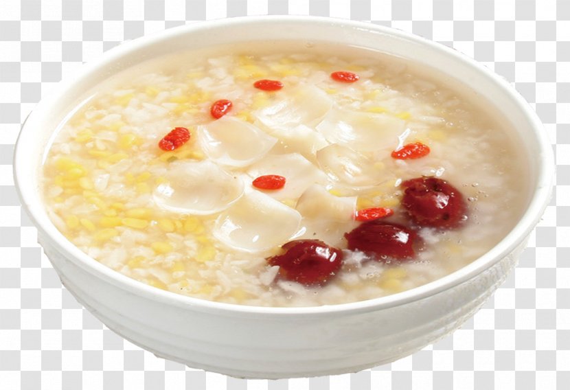 Laba Congee Porridge Five Grains Food - Foxtail Millet - Wolfberry Dates Transparent PNG