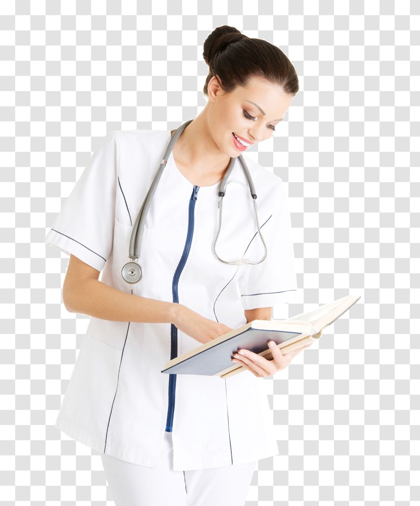 Physician Medicine Icon - Watercolor - Female Doctor Transparent PNG