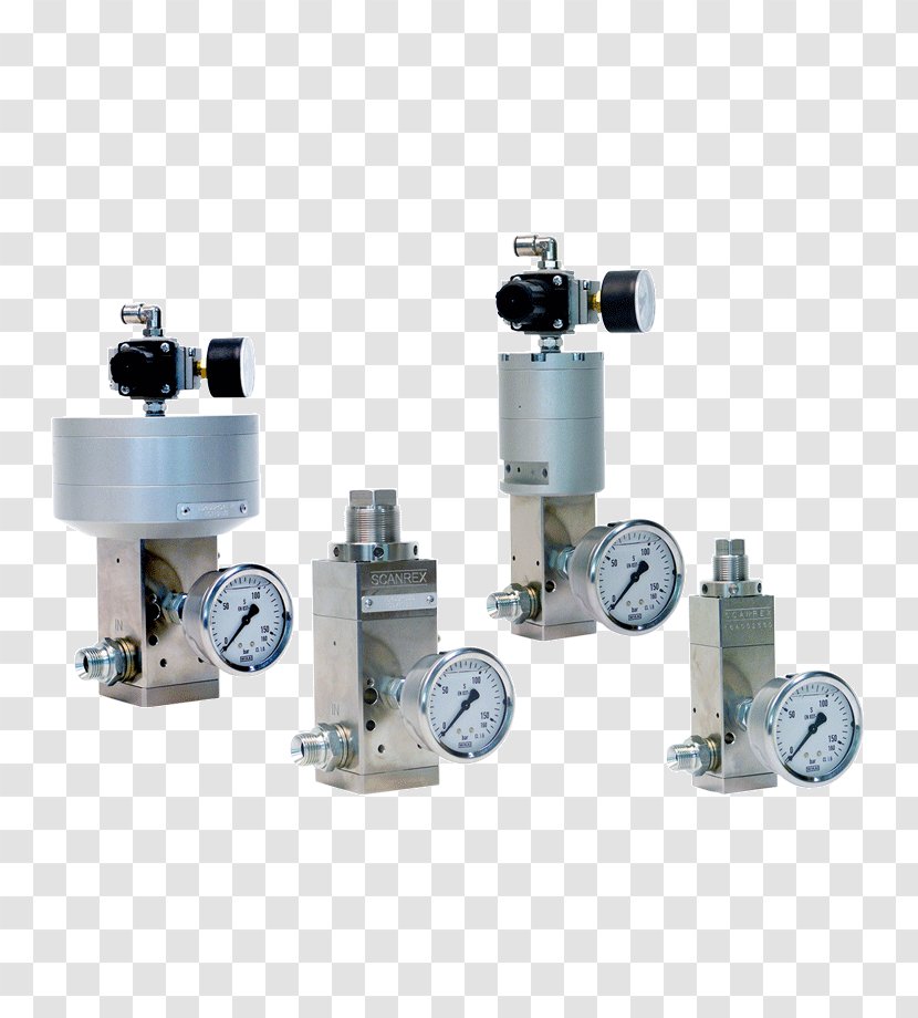 Microscope Cylinder - Pressure Regulator Transparent PNG