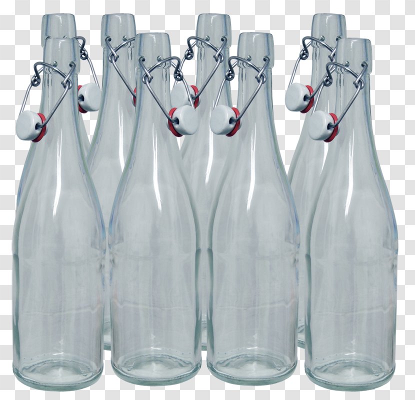 Glass Bottle Beer Wine Plastic - Tableware Transparent PNG