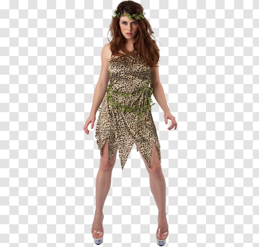 Tarzan & Jane Porter Costume Party Halloween - Leaves Decorated Transparent PNG
