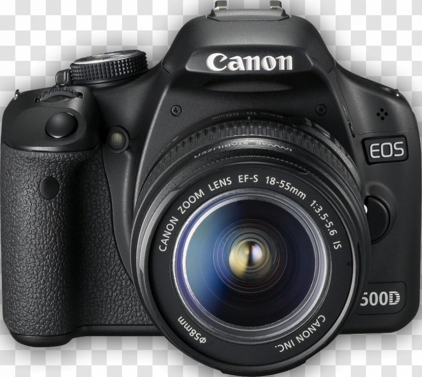 Canon EOS 500D 200D 1300D EF-S 18u201355mm Lens Camera - Flash Photography - Digital Clipart Transparent PNG