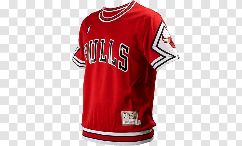 Chicago Bulls T-shirt Jersey Baseball Uniform Mitchell & Ness Nostalgia Co. Transparent PNG