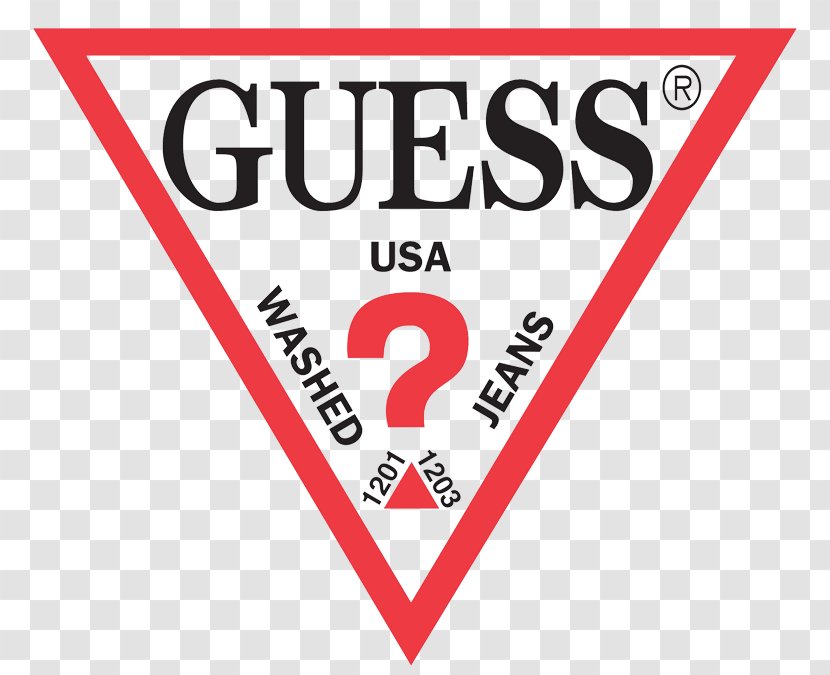 Logo Guess Fashion Clothing Brand - Sign - Guessing Transparent PNG