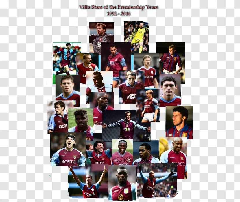 Aston Villa F.C. Team Sport - Kart Racing - Collage Transparent PNG