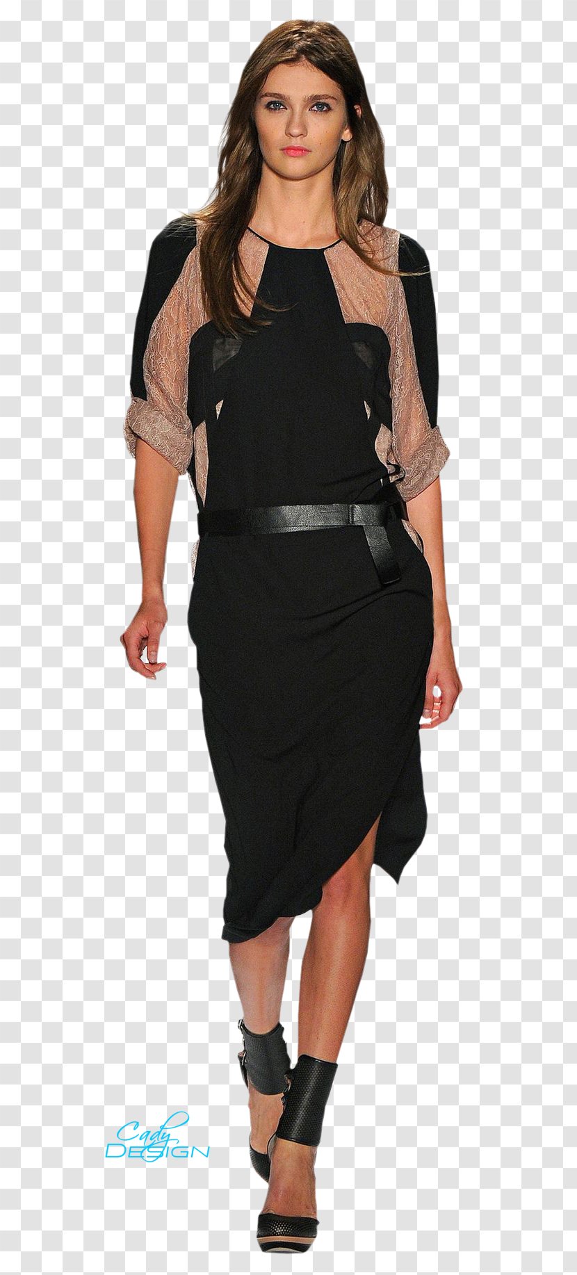 Lubov Azria New York Fashion Week Show Runway - Vogue - Model Transparent PNG