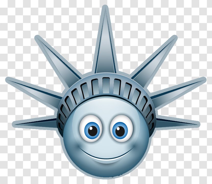 Statue Of Liberty Emoji Emoticon Smiley Transparent PNG