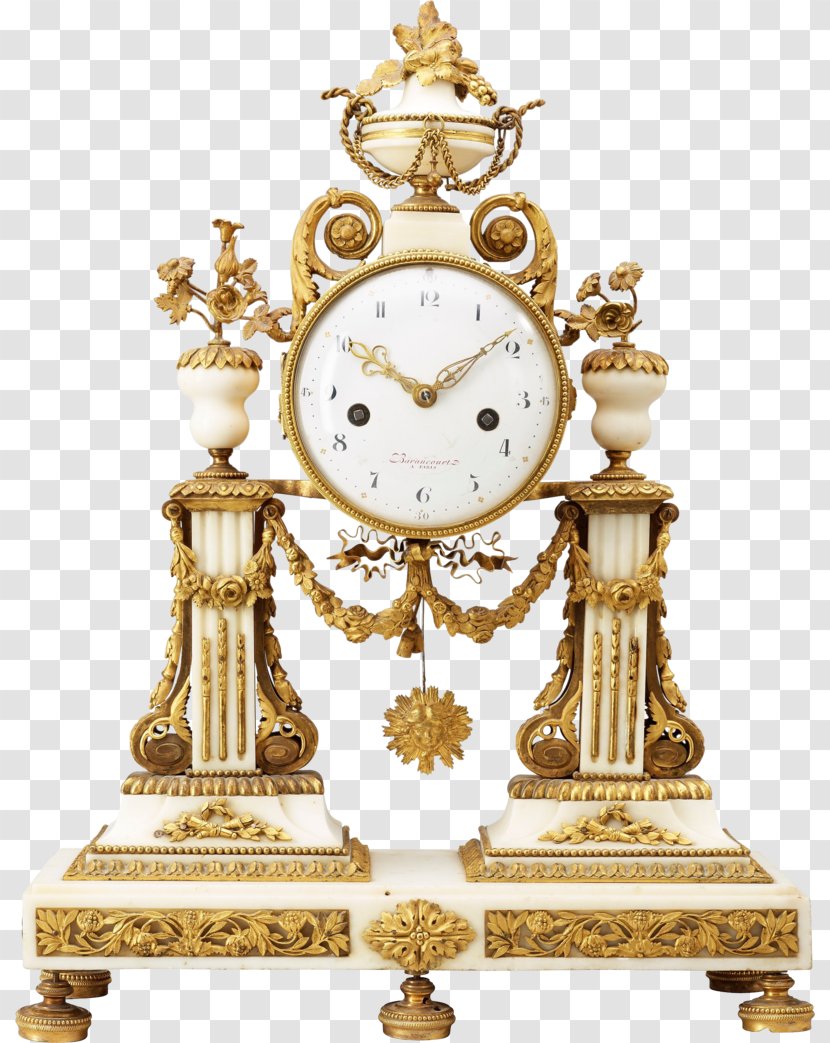 Mantel Clock Alarm Clocks Pendulum - Watch Transparent PNG
