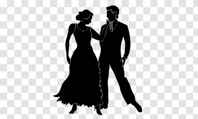 Ballroom Dance Silhouette - Foxtrot Transparent PNG