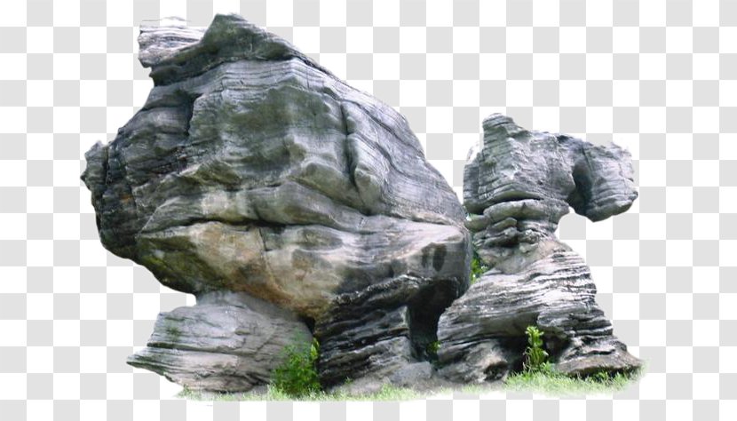 Natural Landscape - Rock - Rockery Stone Transparent PNG