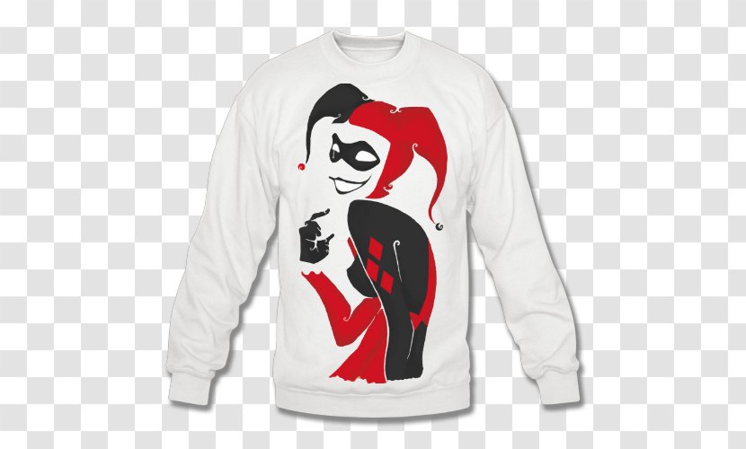 Harley Quinn Joker Batman T-shirt Comics - Outerwear Transparent PNG