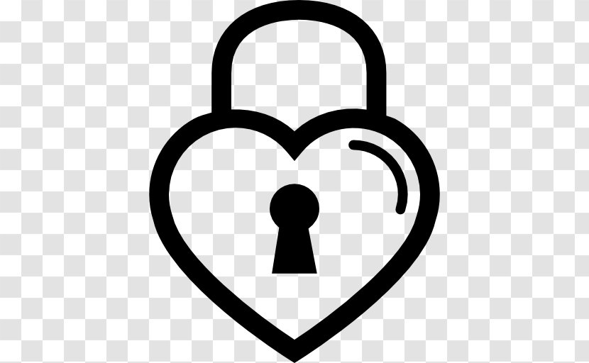 Lock Heart Clip Art Transparent PNG
