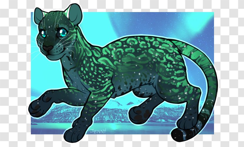 Cat Dog Mammal Ocelot Carnivora - Otter - Aurora Burealis Transparent PNG