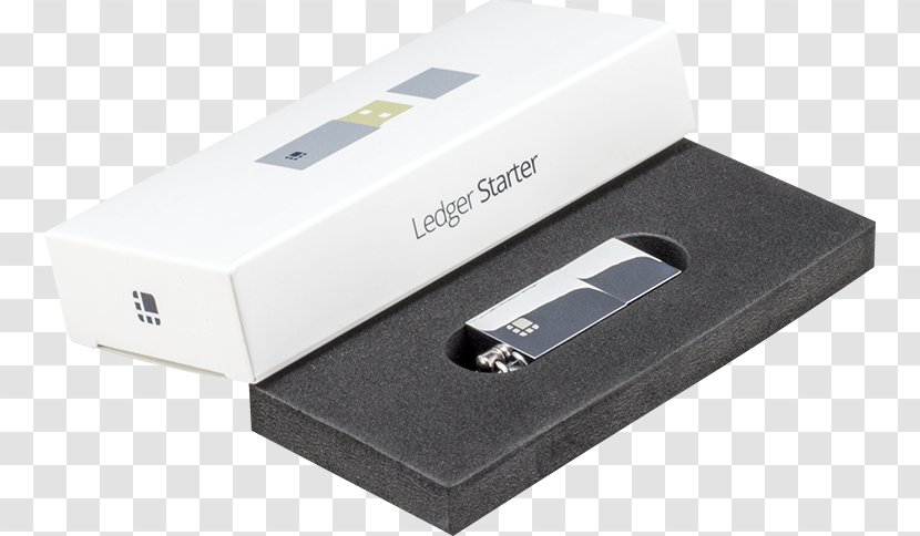 Ledger Cryptocurrency Wallet Bitcoin Computer Hardware Transparent PNG
