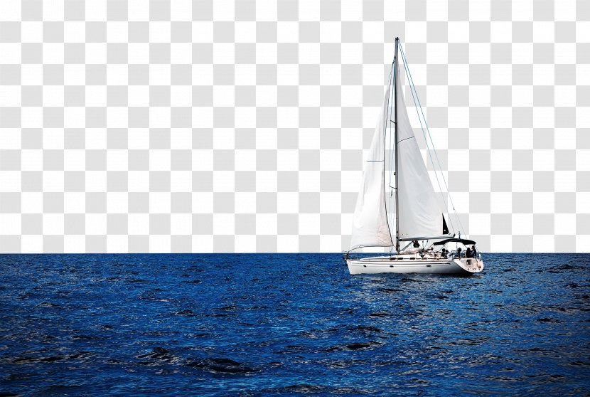 Sailing Scow Yawl 4K Resolution - Highdynamicrange Imaging - Qinhuangdao Sea Transparent PNG