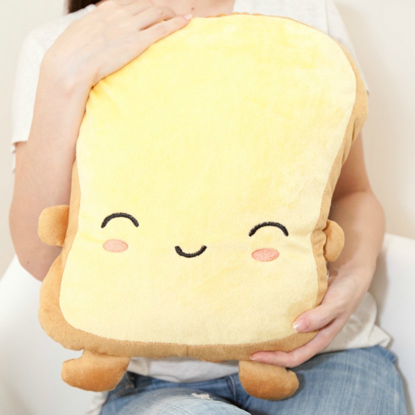 Toast Pillow Cushion Bed Room - Heater Transparent PNG