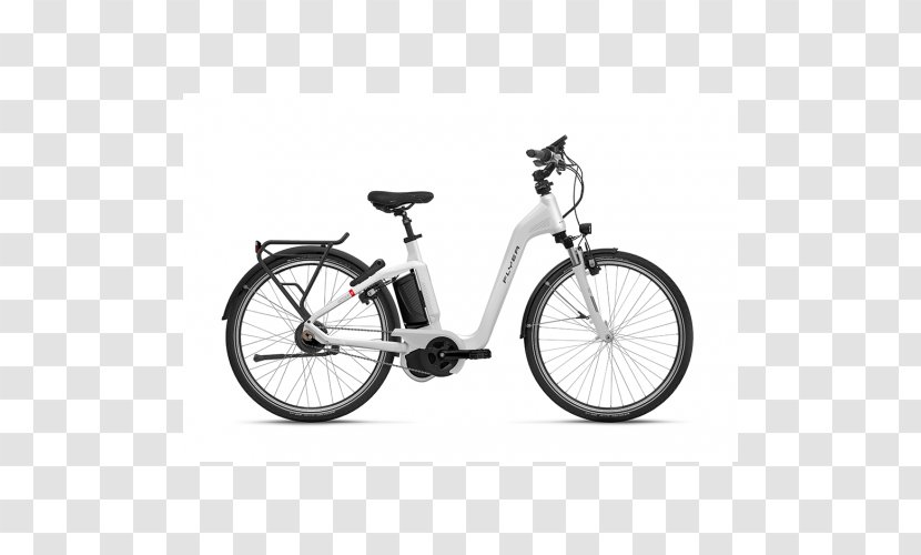 Electric Bicycle Flyer Drumo IBike - Motorcycle - White Transparent PNG