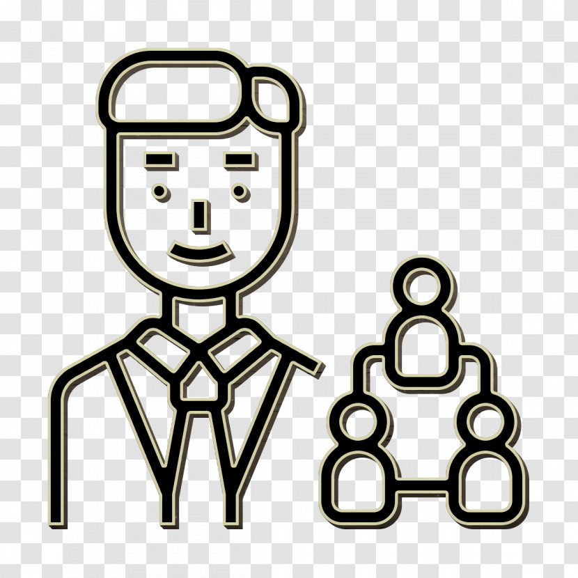 Manager Icon Hotel Icon Boss Icon Transparent PNG