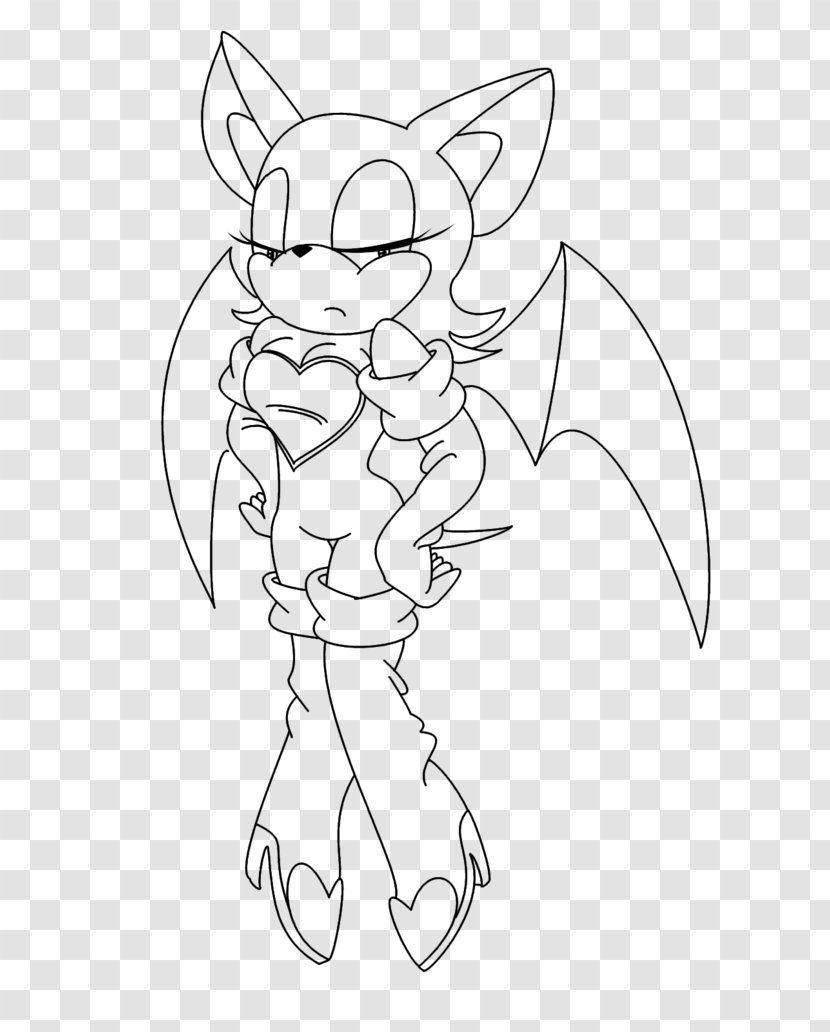 Coloring Book Rouge The Bat Vegeta Goku Character - Small To Medium Sized Cats Transparent PNG