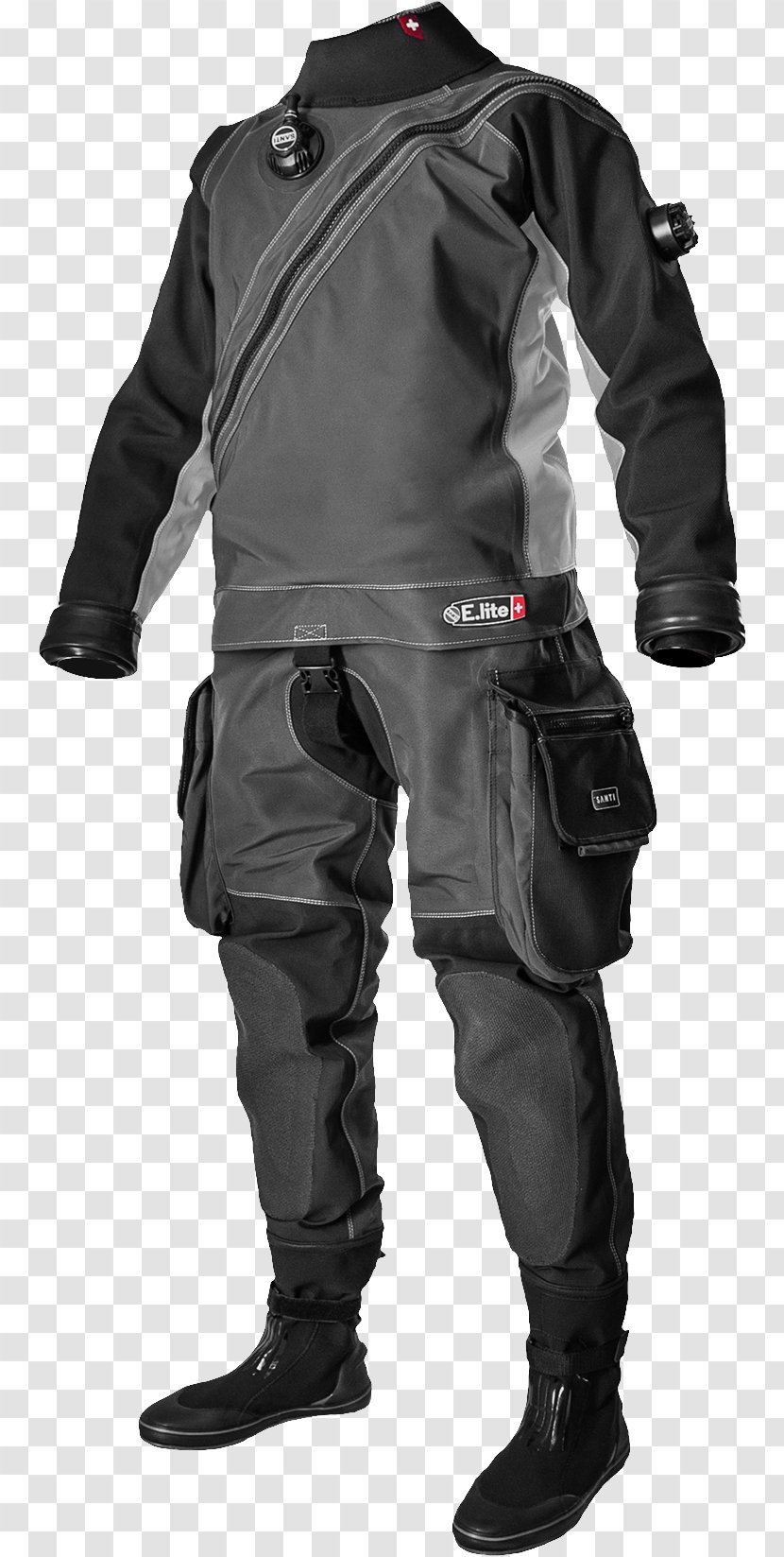 Dry Suit Scuba Diving Underwater Modern Textile Technology - Jacket Transparent PNG
