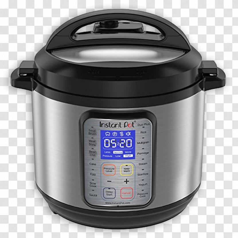 Instant Pot Pressure Cooking Slow Cookers Quart Cookware - Home Appliance Transparent PNG