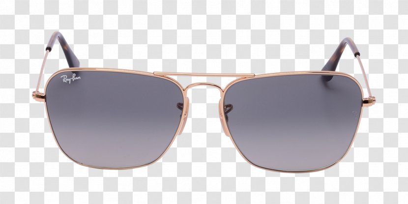 Sunglasses Ray-Ban Caravan Goggles - Purple Transparent PNG