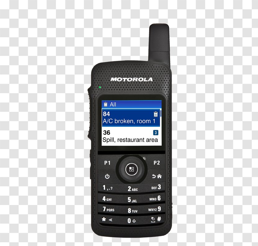 Feature Phone Mobile Phones Digital Radio Motorola Solutions MOTOTRBO Transparent PNG