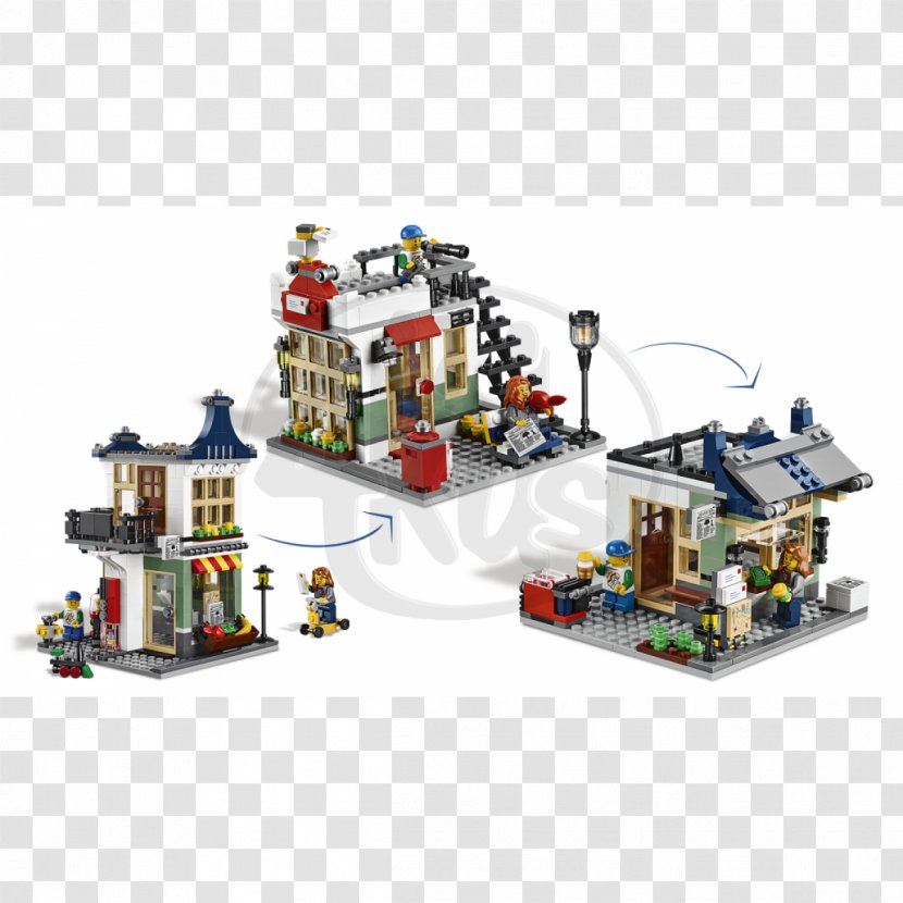 LEGO 31036 Creator Toy & Grocery Shop Lego PowerDigger 31014 Transparent PNG