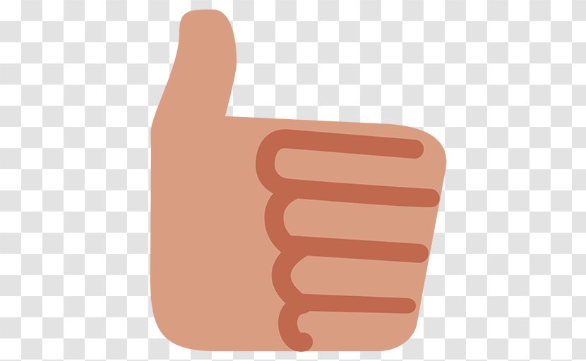 Thumb Signal Emoji Symbol - Gesture - Thumbs Up Transparent PNG