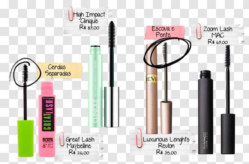 Lipstick Mascara Eyelash Eyebrow M·A·C Zoom Lash Transparent PNG