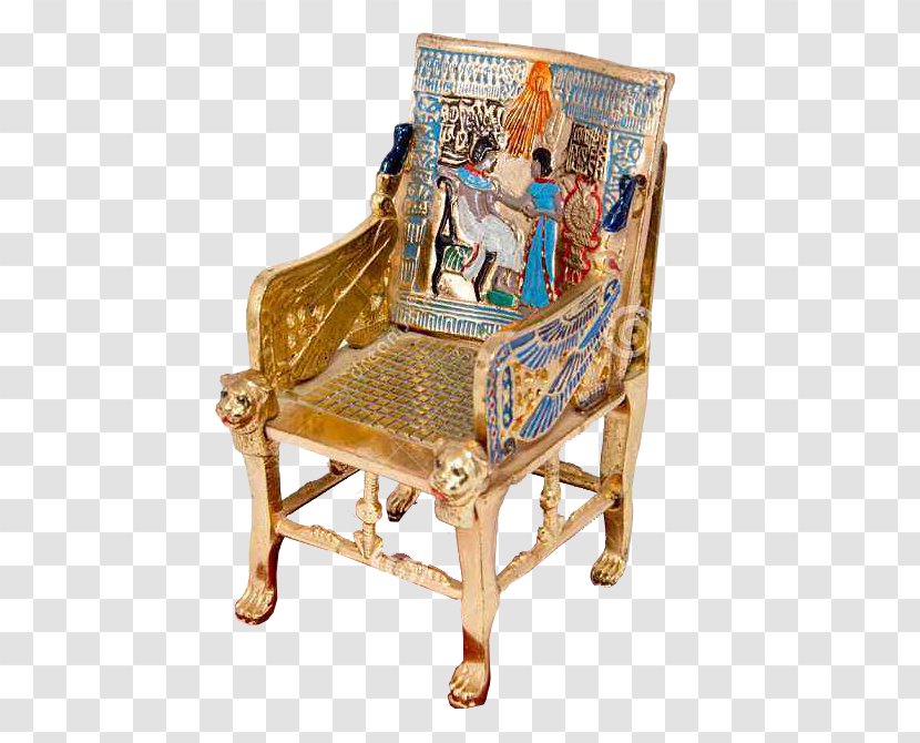 Ancient Egypt Throne Chair - Egyptian - The Of Transparent PNG
