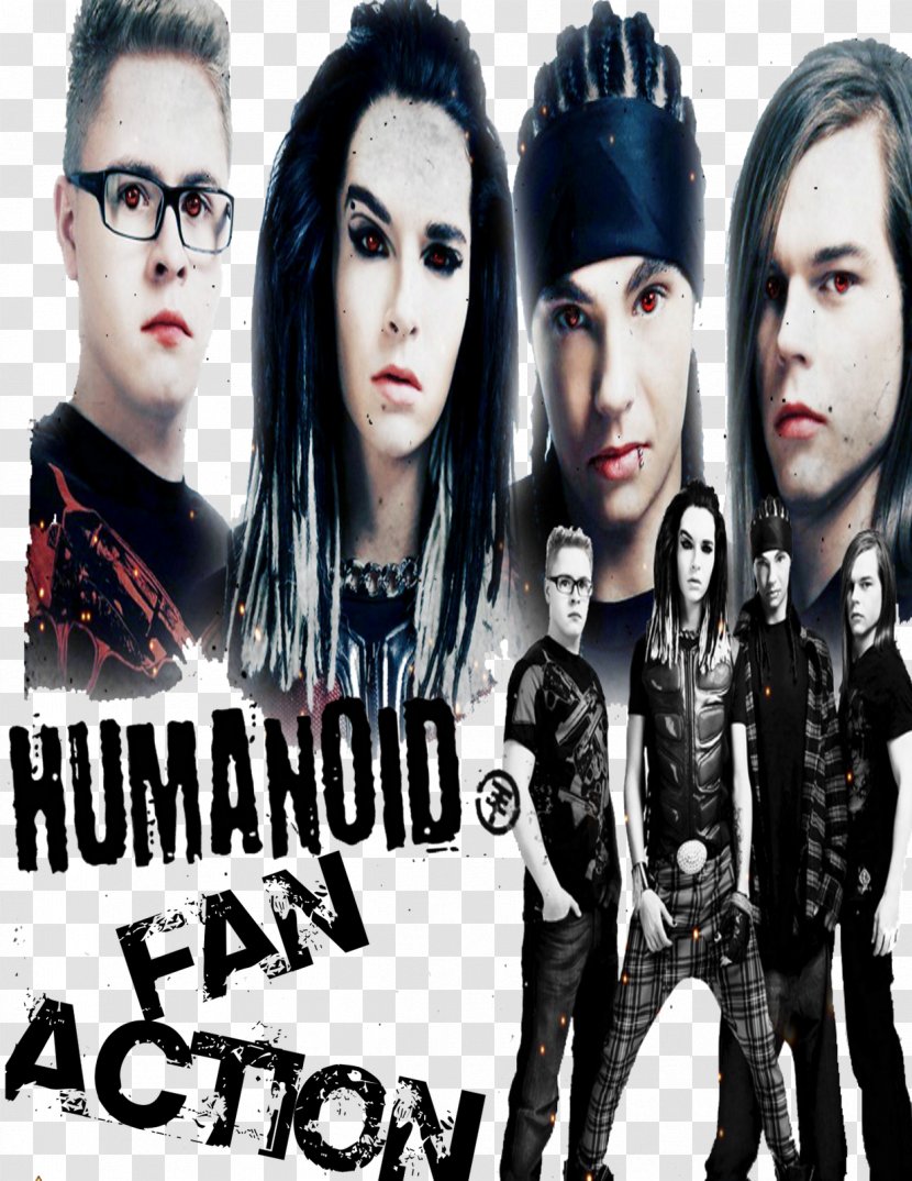 Evolution. Per Le Scuole Superiori Humanoid Tokio Hotel Album Cover - Danke Transparent PNG