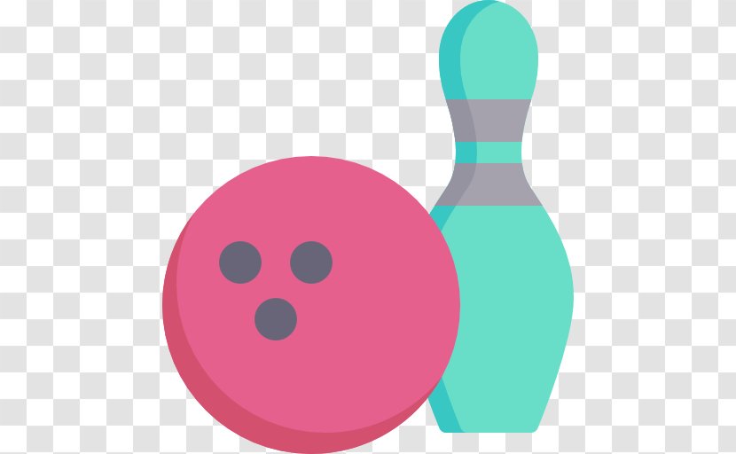 Ball Pink M Clip Art - Sporting Goods - Sport Bowling Transparent PNG