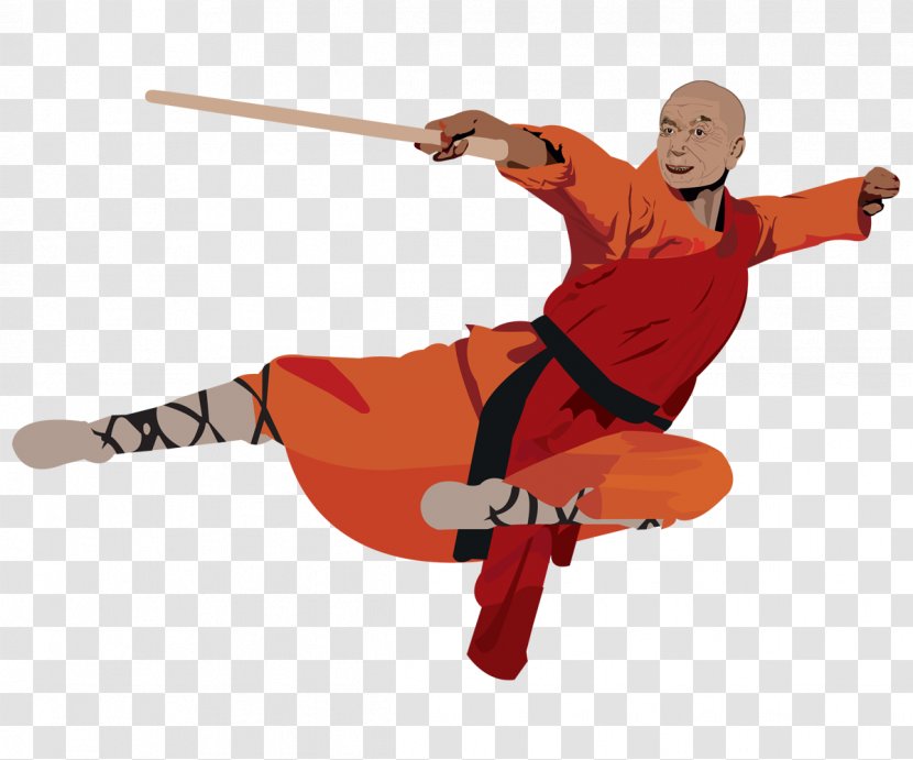 Shaolin Monastery Kung Fu Martial Arts Warrior Monk - Wushu - Monks Transparent PNG