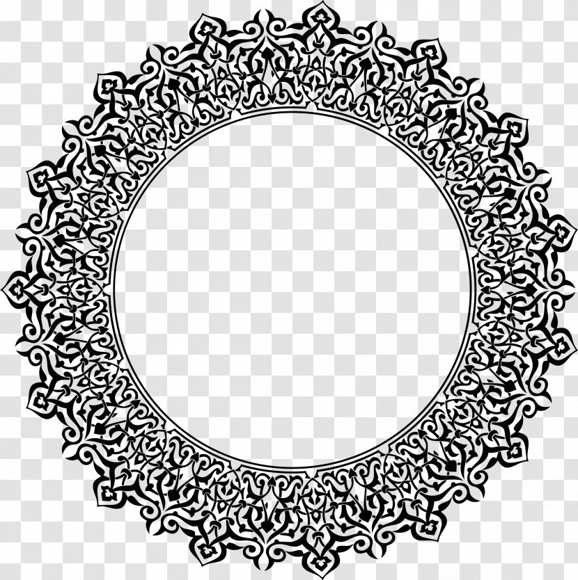 Arabic Calligraphy Ornament - Picture Frame - ISLAMIC PATTERN Transparent PNG
