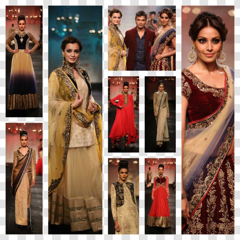 Anarkali Designer Clothing Dress Sari - Fashion Transparent PNG